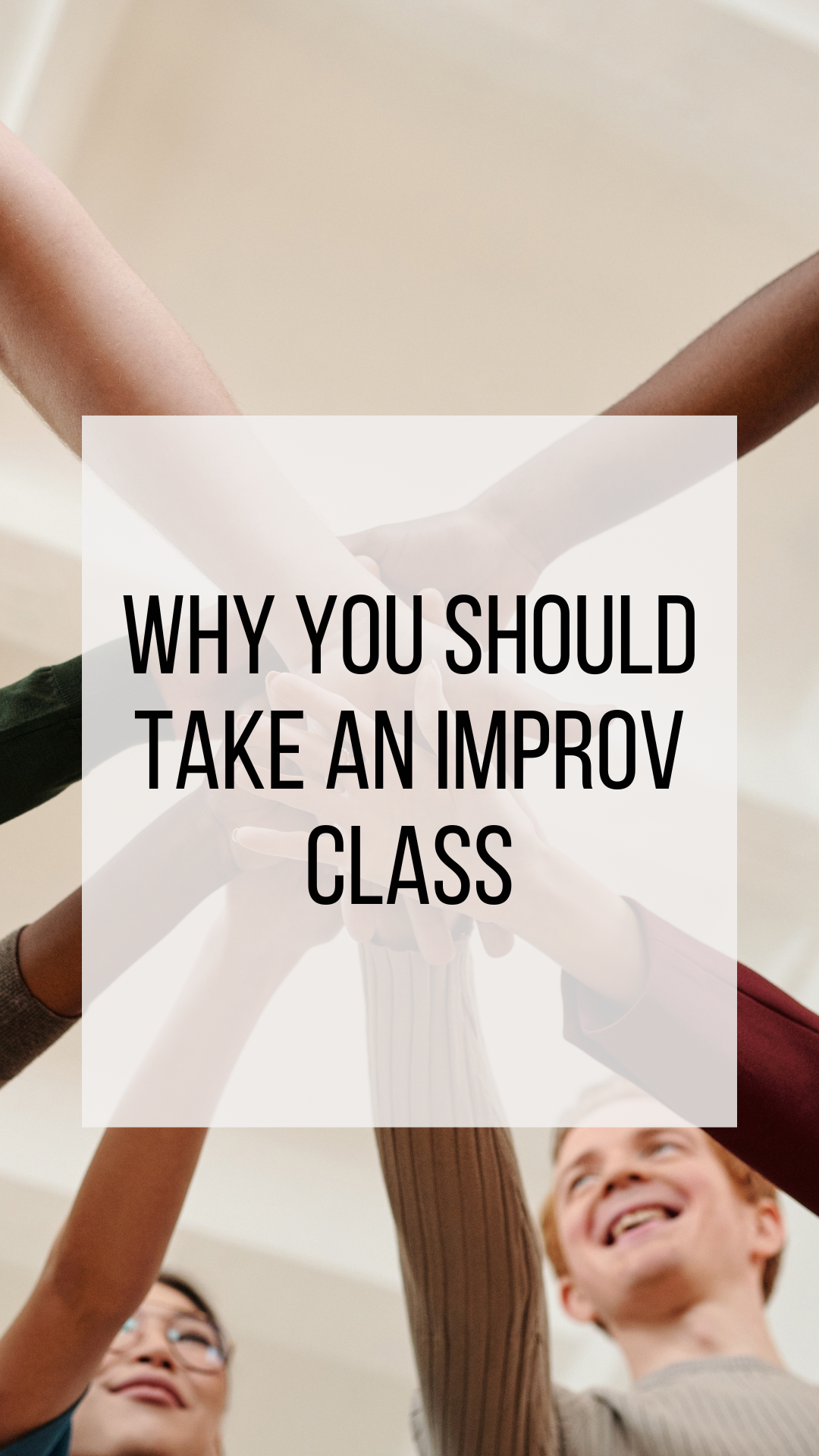 Why You Should Take an Improv Class